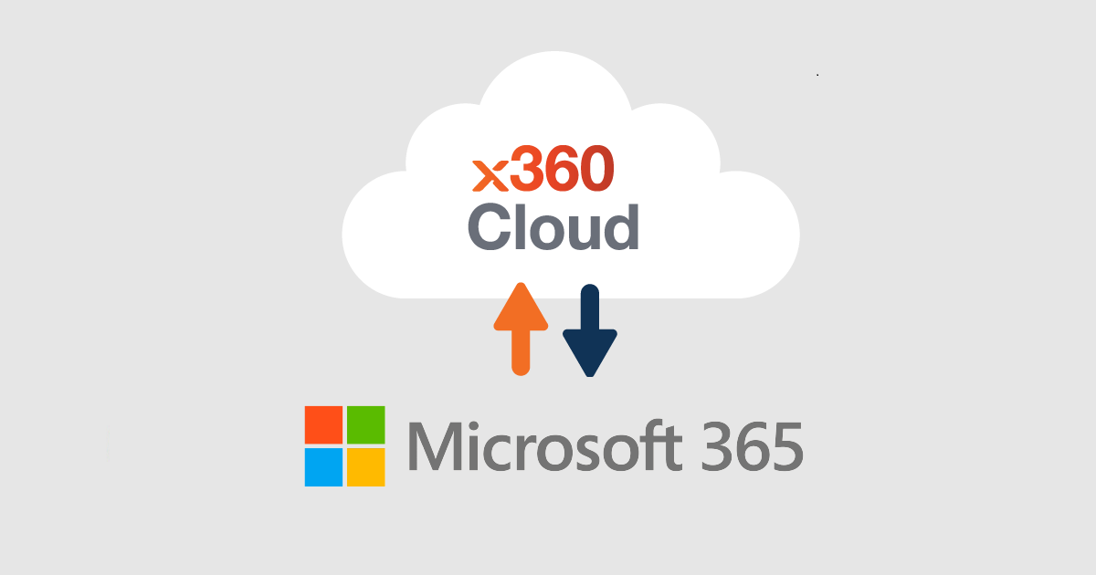 MS 365 Backup with x360Cloud