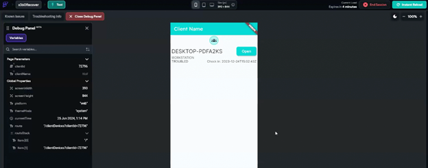 desktop details flutterflow x360Recover PublicAPIs