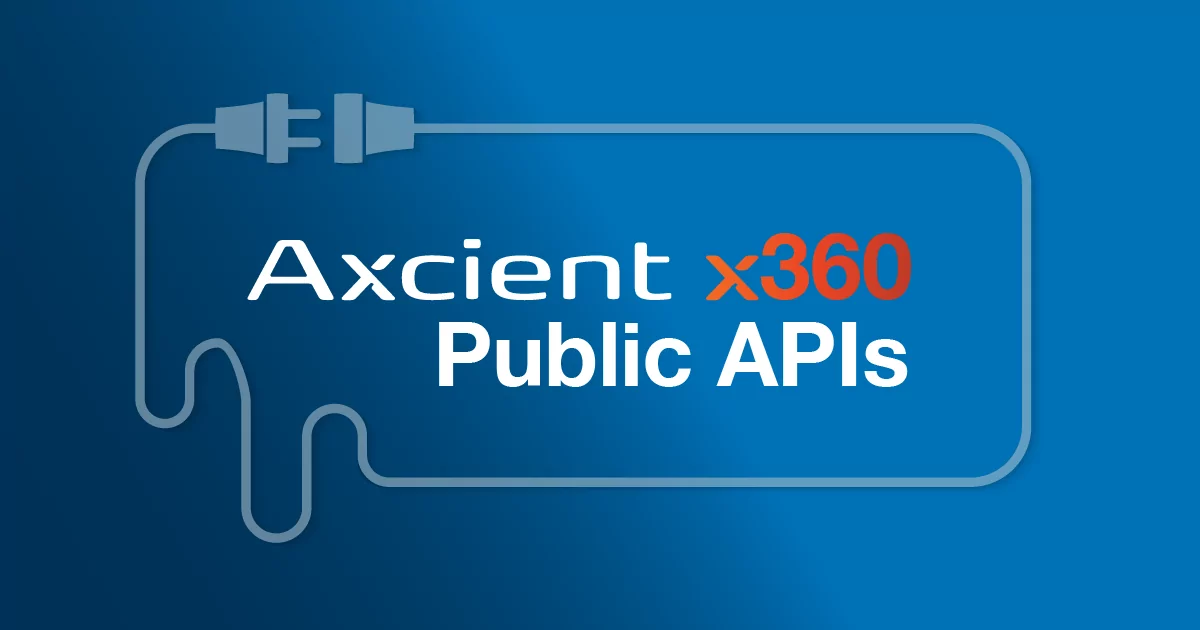 Axcient Public APIs