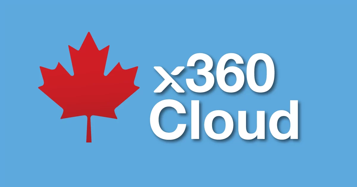 x360Cloud Canadian data center