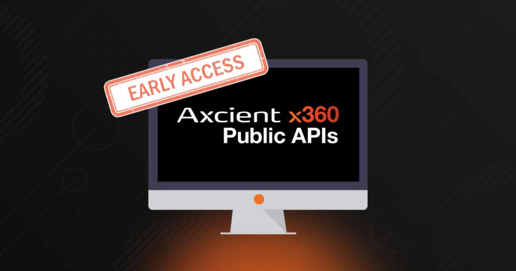 x360Recover Public APIS early access