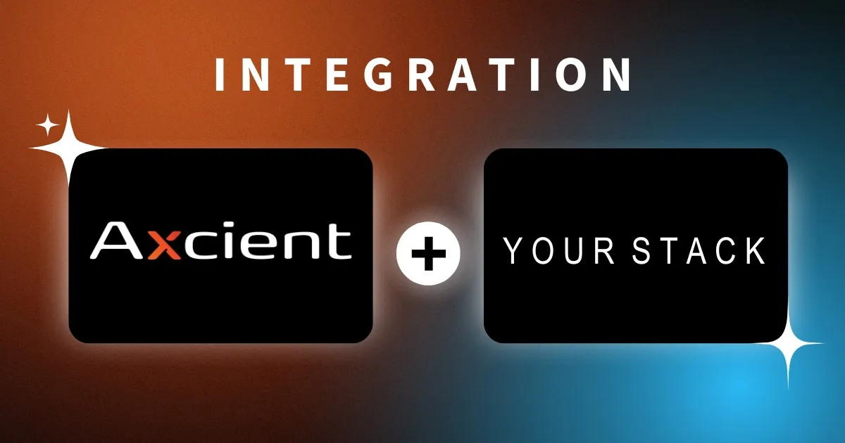 Axcient Integrations with third-party tools
